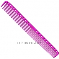 Y.S.PARK Cutting Combs YS-336 Pink - Гребінець для стрижки волосся середньої довжини, рожевий