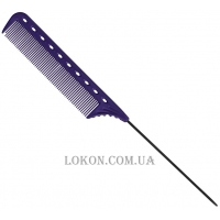 Y.S.PARK Tail Combs YS-102 Purple - Гребінець з металевим хвостиком, фіолетовий
