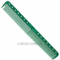 Y.S.PARK Cutting Combs YS-339 Green - Гребінець для стрижки короткого волосся, зелений