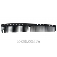 Y.S.PARK YS-365 French Color Comb Carbon Black - Расчёска для быстрых техник стрижки, чёрная