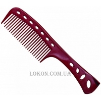 Y.S.PARK YS-601 Self Standing Combs Red - Расчёска для окрашивания, расчёсывания мокрых волос, красная