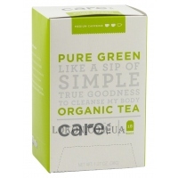 CARE TEA Pure Green Organic Tea - Зелёный чай, пакеты