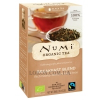 NUMI Organic Tea Breakfest Blend - Чорний чай "До сніданку", пакетований