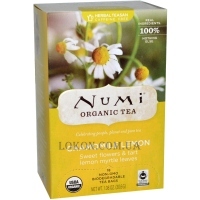 NUMI Organic Tea Chamomile Lemon - Трав'яний тизан "Ромашка з лимоном", пакетований