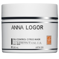 ANNA LOGOR Oil Control Citrus Mask - Цитрусова маска для жирної шкіри (пастоподібна)