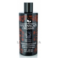 GREENSCAPE ORGANIC Bath and Shower Gel Grapefruit & Lime - Гель для душа и ванны 