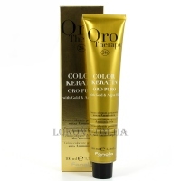 FANOLA Oro Therapy Color Keratin - Стойкая безаммиачная краска для волос (срок годности до 09/2019г.)