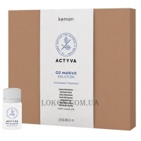KEMON Actyva О2 Multivit Solution - Мультивітамінний комплекс для волосся та шкіри голови