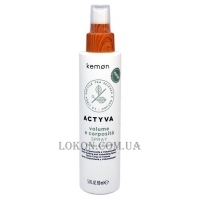 KEMON Actyva Volume e Corposita Spray - Спрей для придания плотности тонким волосам