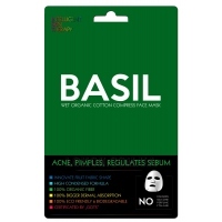 BEAUTY FACE Intelligent Skin Therapy Mask Basil - Себорегулирующая маска для жирной кожи 