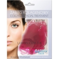 BEAUTY FACE Collagen Hydrogel Mask Red Wine - Коллагеновая маска 