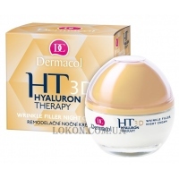 DERMACOL Hyaluron Therapy 3D Wrinkle Night Filler Cream - Нічний крем заповнюючий зморшки