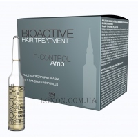 FARMAGAN Bioactive Hair Treatment D-Control Oily Dranduff And Hyperhidrosis Ampoules - Лосьйон при жирній лупі