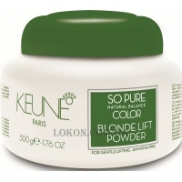 KEUNE So Pure Color Blonde Lift Powder - Безаммиачная осветляющая пудра