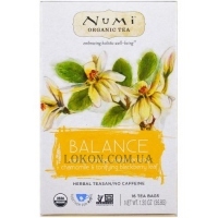 NUMI Organic Tea Herbal Teasan Balance - Органический травяной тизан 
