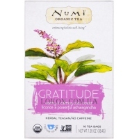 NUMI Organic Tea Herbal Teasan Gratitude - Органічний трав'яний тизан "Подяка"