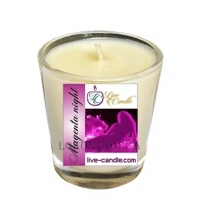LIVE CANDLE Massage Candle Magenta Night - Масажна свічка "Пурпурна ніч"