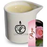 LIVE CANDLE Massage Candle Rose - Масажна свічка-люкс "Троянда"