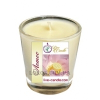 LIVE CANDLE Massage Candle Lotus - Масажна свічка "Лотос"