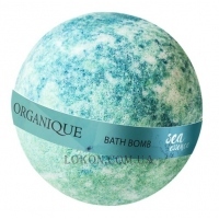 ORGANIQUE Effervescent Balls For Bath Sea Essence - Шипучий шар для ванны 