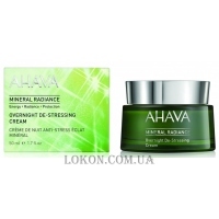 AHAVA Mineral Radiance Overnight De-Stressing Cream - Ночной детокс крем