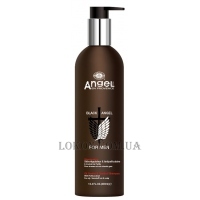 ANGEL Professional Black Angel Oil Control та Dandruff Shampoo - Шампунь від лупи для жирного волосся з екстрактом перили