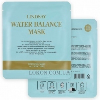 LINDSAY Water Balance Gel Mask - Гідрогелева маска відновлююча водний баланс