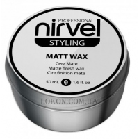 NIRVEL Styling Matt Wax - Матуючий віск