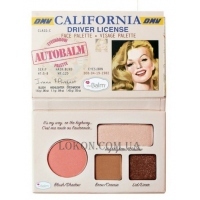TheBALM Autobalm California - Мини-палетка для макияжа