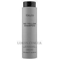 3DELUXE PROFESSIONAL No Yellow Shampoo - Шампунь для нейтралізації жовтизни