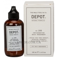 DEPOT 205 Invigorating Hair Treatment - Укрепляющий комплекс против выпадения