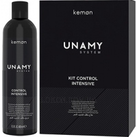 KEMON Kit Unamy Control Intensive - Напівперманентне дисциплінування натурального волосся