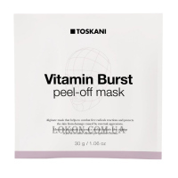 TOSKANI COSMETICS Vitamin Burst Peel Off Mask - Вітамінна моделювальна маска