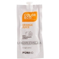 PŪRING Color&Co Nourishing Colour Mask Orange Juice - Тонирующая питательная маска 