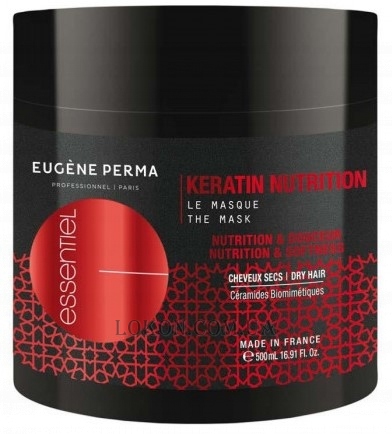 EUGENE PERMA Essentiel Keratin Nutrition Mask - Маска для волос интенсивно-питательная