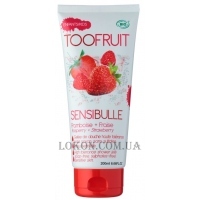 TOOFRUIT Sensibulle Raspberry Strawberry Shower Jelly - Гель для душу "Полуниця та малина"