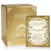 THALISSI Gold Mask 24K Gold Wraps - Маска для обличчя та тіла на основі 24К золота та водоростей