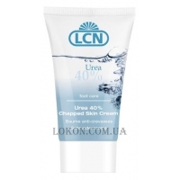 LCN Urea 40% Chapped Skin Cream - Поживний крем для грубої шкіри ніг з 40% сечовини