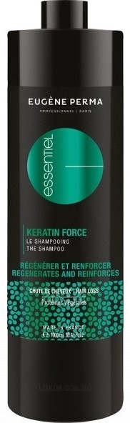 EUGENE PERMA Essentiel Keratin Force Shampoo - Шампунь стимулирующий рост волос