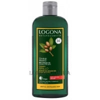 LOGONA Bio Argan Oil Shine Shampoo - Био-шампунь с аргановым маслом для повреждённых волос 