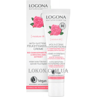 LOGONA Organic Rose Day Cream - Денний крем для сухої шкіри обличчя "Троянда"