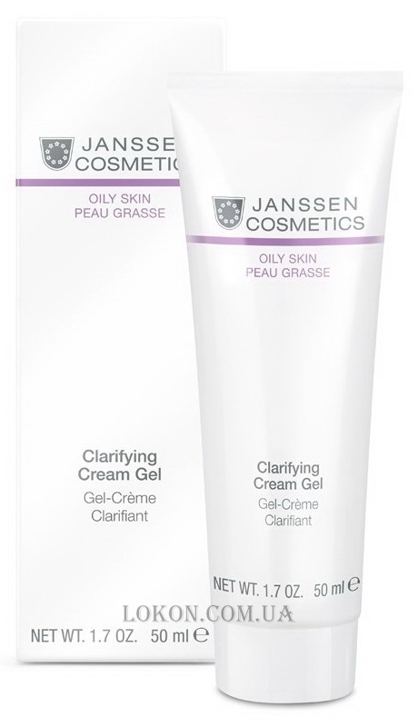 JANSSEN Oily Skin Clarifying Cream Gel - Себорегулирующий крем-гель