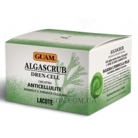GUAM Algascrub Dren Cel - Антицеллюлитный скраб для тела 