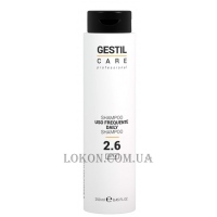 GESTIL Care Professional Daily Shampoo 2.6 - Тонізуючий шампунь для волосся та тіла при щоденних заняттях спорту