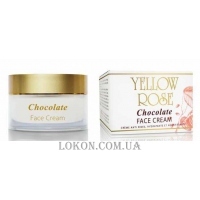 YELLOW ROSE Chocolate Face Cream - Енергетичний шоколадний крем для обличчя з екстрактом какао