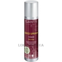 SANTE Homme Bio-Aloe Deodorant Spray - Мужской спрей-дезодорант 