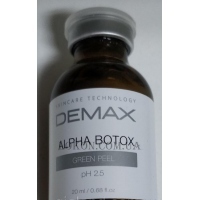 DEMAX Alpha Botox Green Peel - Антивозрастной пилинг с полифенолами зелёного винограда и пептидами