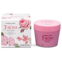 L'ERBOLARIO 3 Rosa Crema per il Corpo - Крем для тела 