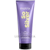 MATRIX Total Results Колір для волосся So Silver Triple Power Mask - Маска проти жовтизни волосся