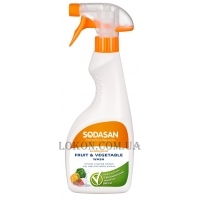 SODASAN Fruit & Vegetable Wash - Органическое средство для мытья овощей и фруктов